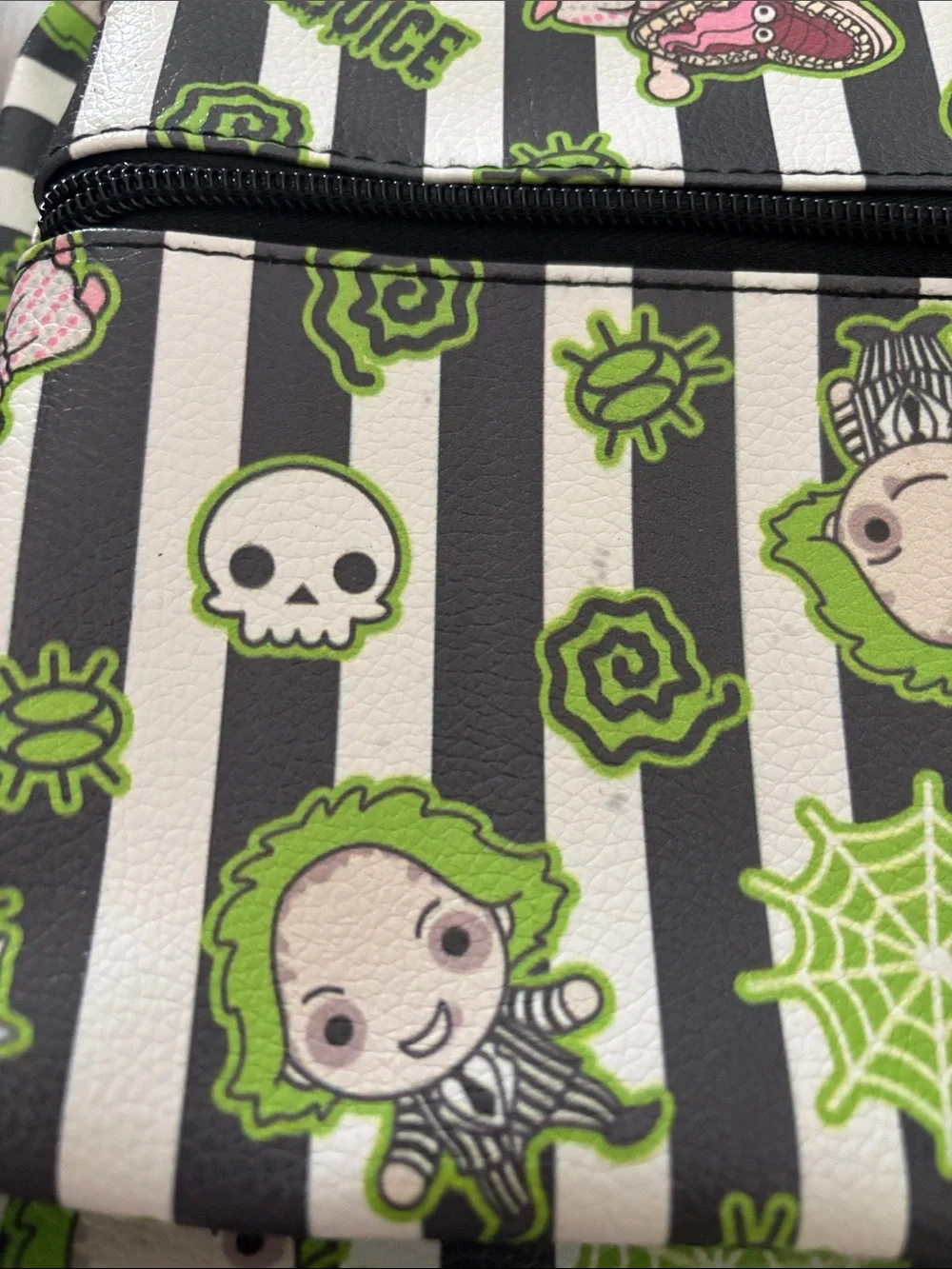 Beetlejuice small backpack
